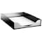 Kantek Desktop File Organizer, Aluminum, Aluminum, Acrylic, 2.3" H, 13.5" D BA-310 - alternate 1